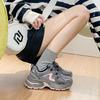 Fleece dad shoes girl, winter Korean version warm low-top sports shoes student cotton shoes ins trendy shoes