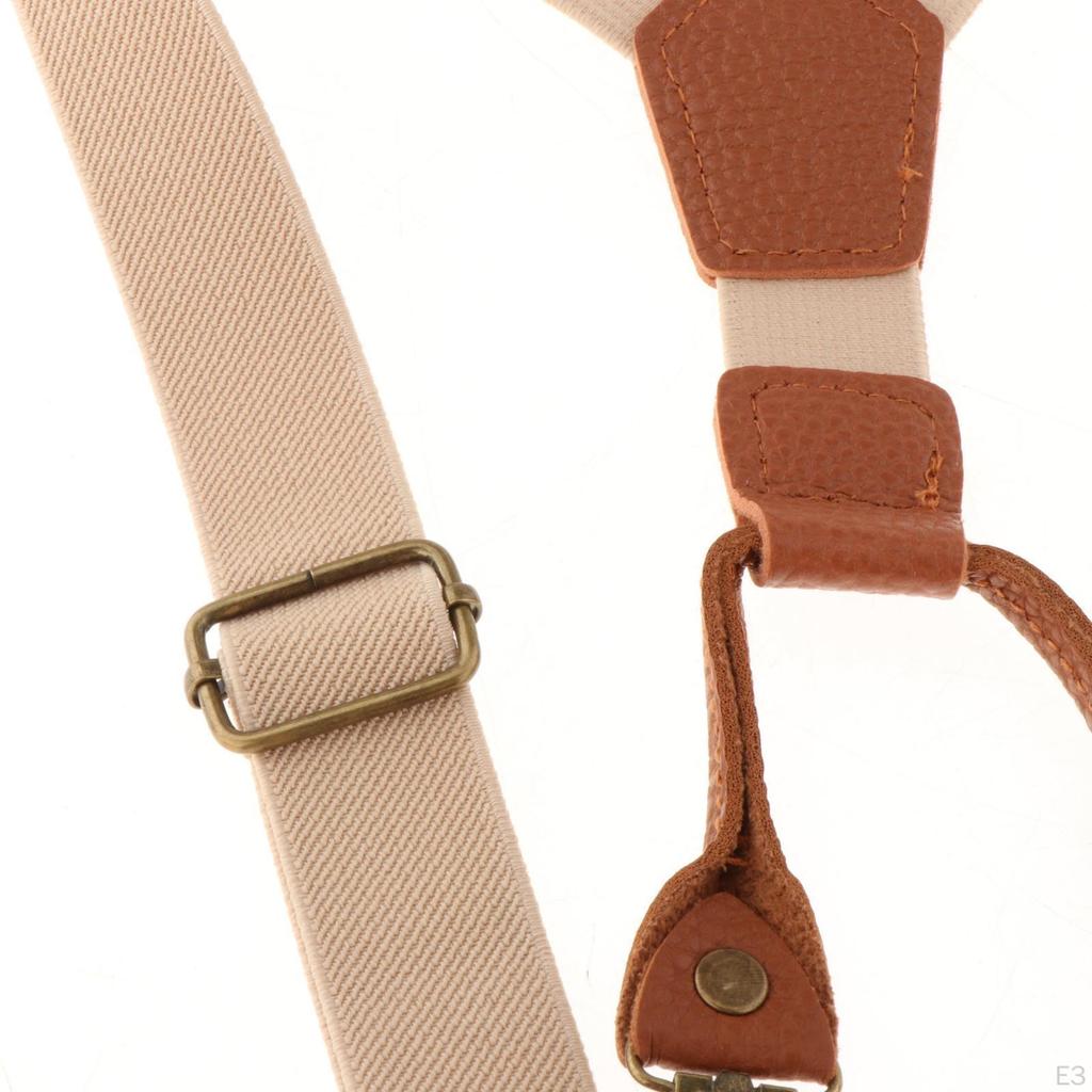 Kids Adjustable Suspenders and Matching Bow for Boys
