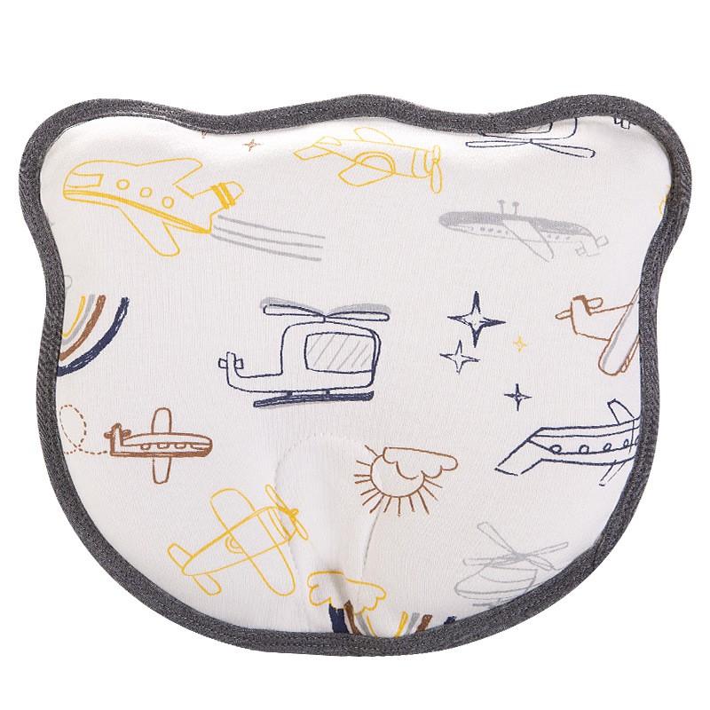 Newborn Baby Shaping Pillow Latex Head Support 0-1 Breathable Sweat-Absorbent All Season