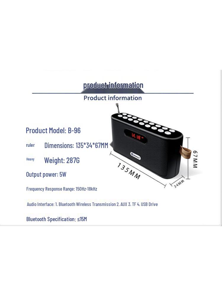

Radio, Cassette Recorder, and Book Reader for the Visually Impaired – Disability Aids Partial Voice