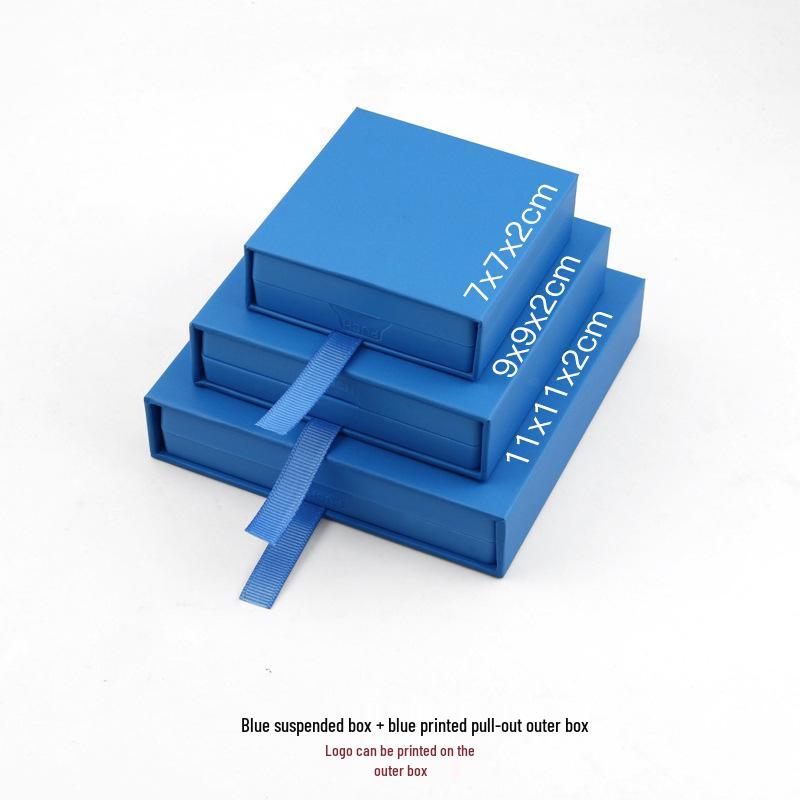 Transparent Anti-Oxidation Jewelry Storage Box for Earrings and Necklaces