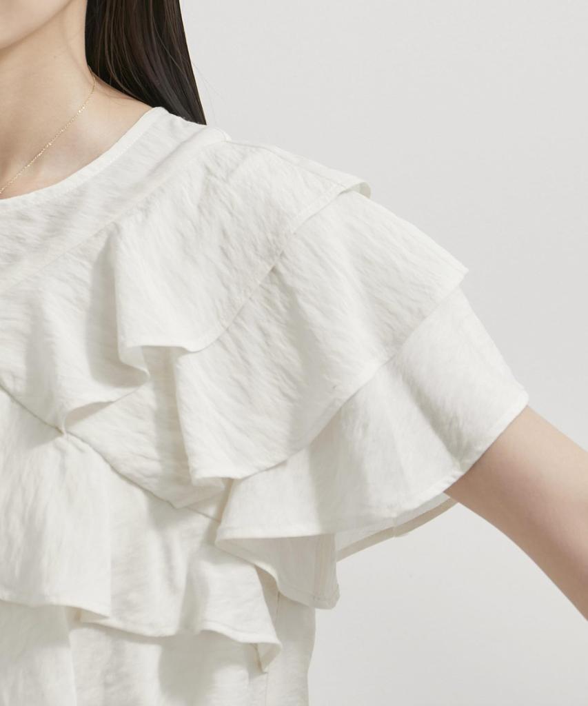 Frill Tiered [BIS] Women's Blouse, Off-the-Shoulder (15)