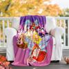 1pc W-Winx Club Theme Blanket - Digital Print, Polyester, Cozy for All Seasons, Perfect for Outdoor, and Travel