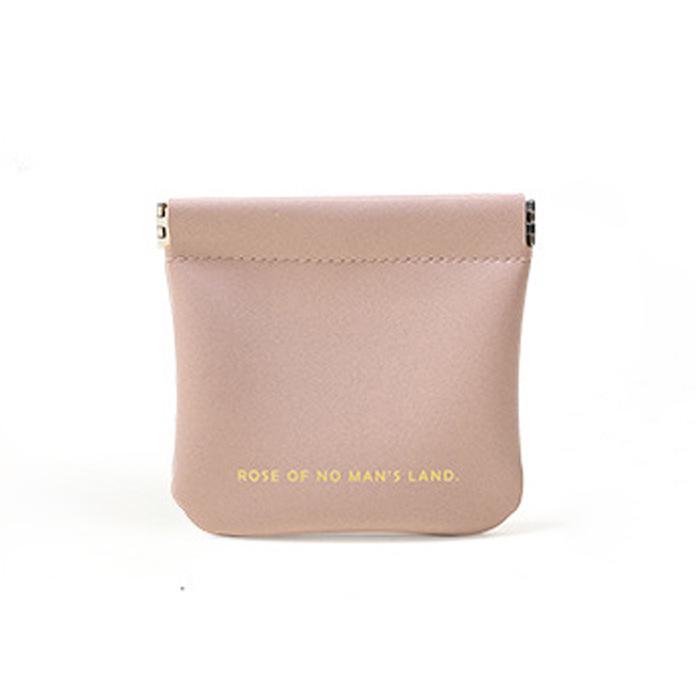 Compact Auto-Close Shrapnel Bag: Earphone, Cable & Cosmetic Portable Storage