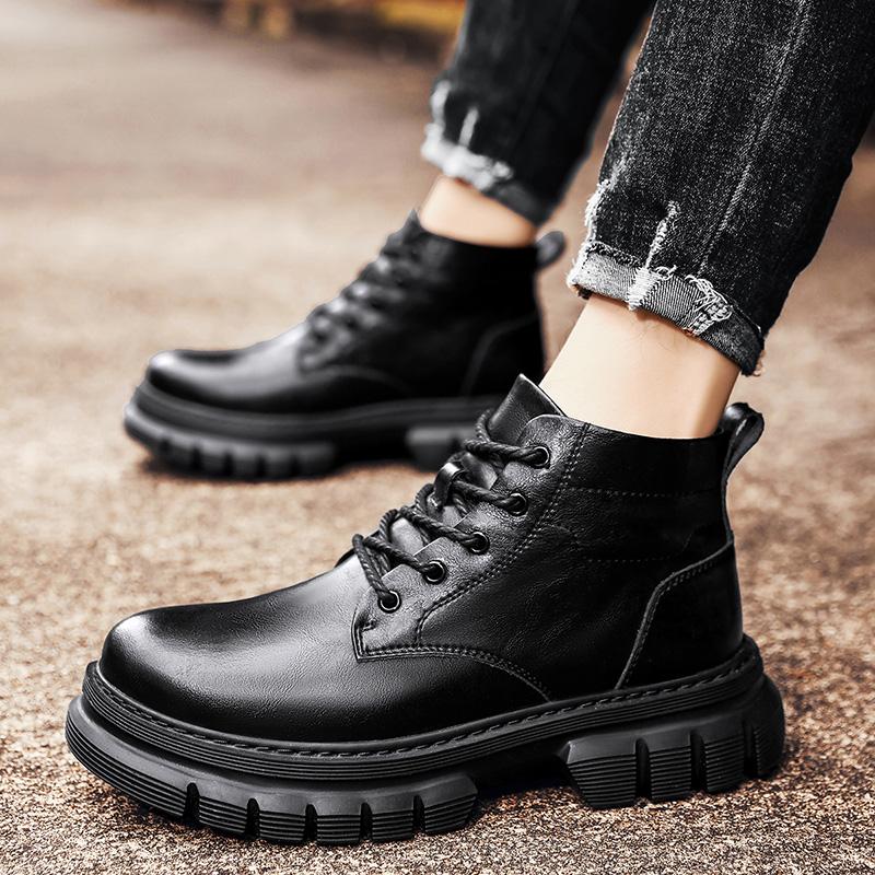 Mens Leather Shoes Luxury Crocodile Pattern Men Business Dress Shoes Casual Social Shoe Male Wedding Footwear