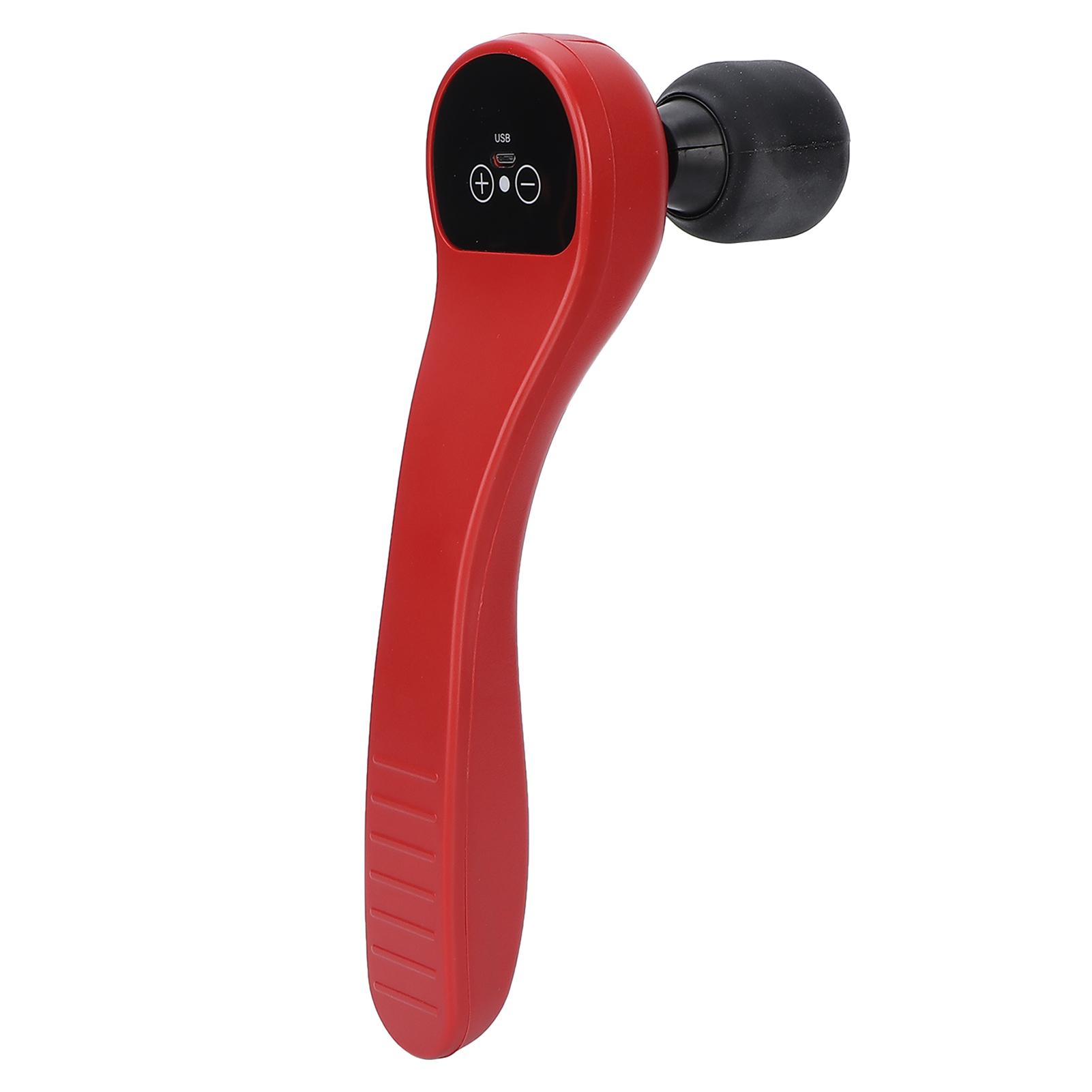 

Ручной массажер Мини Электрический перкуссионный массажер для глубоких тканей тела для снятия болиRed красный