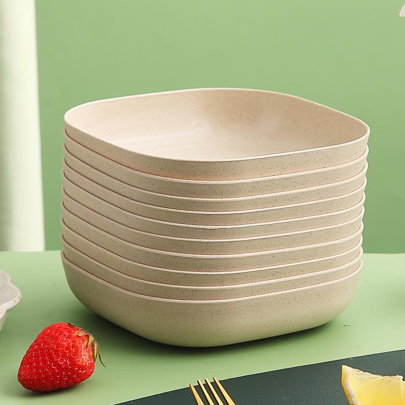 Japanese-Style Creative Plastic Bone Dish with Base