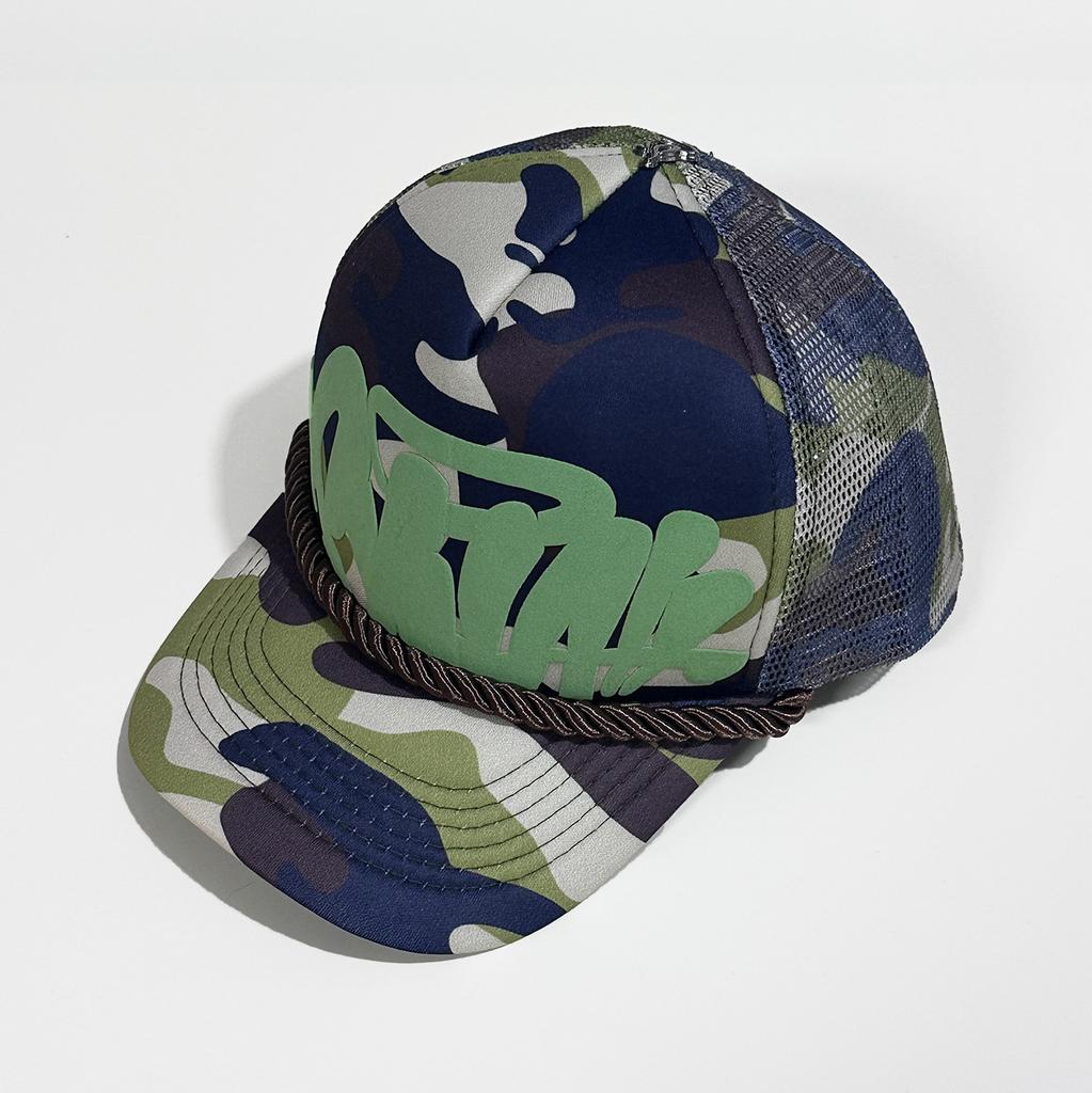 Syna Marca Trendy Ricamo Lettere Rete Cappellino da Baseball Per Uomo e Donna Versatile Traspirante Cappellino Protezione Solare Coppia Tendenza Moda