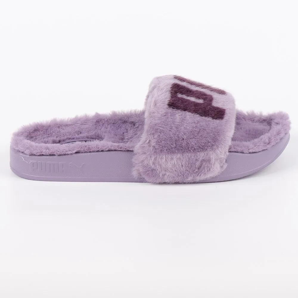 Puma Lead Cat 2.0 Fuzz WNS Slippers 38731316 Fur Slippers Fur Shoes Winter Warm Shoes for Indoors and Outdoors
