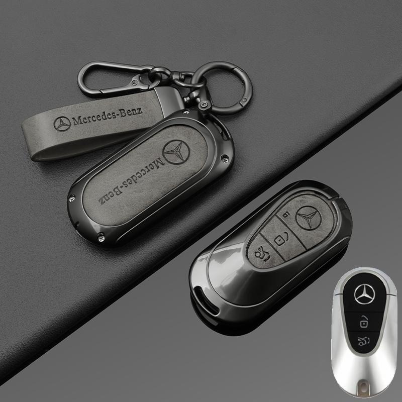 2025 Nuova Custodia Smart Key per Auto Copertura Guscio Portachiavi Protezione Fob per Mercedes Benz 2022 Classe C S W206 W223 S350 C260 C300 S400 S4