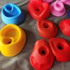 19pcs/set Rock Climbing Holds Kids Wood Wall Climbing Stones Toys Children Playground Game Hand Feet Hold Grip Kit Outdoor Game
