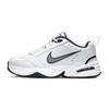 Nike Air Monarch 4 White Navy Abrasion Resistant Low Top Chunky Sneakers Unisex White Blue 415445-102(Team47-M4)