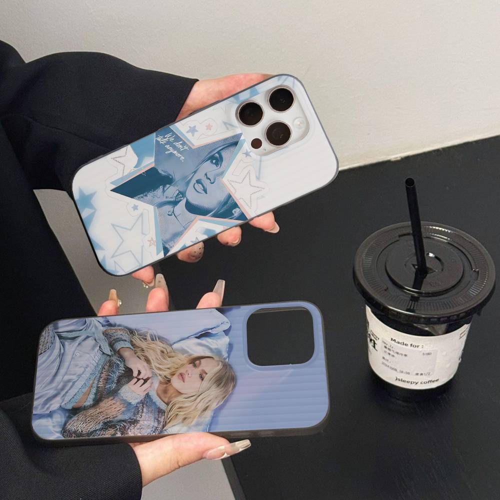 F-Freya S-Skye Singer For IPhone 17 16 15 Plus Pro Max 12 14 Plus 11 13 Wave Corrugated Stripe Funda Phone Cover