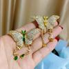 Elegant Butterfly Brooch - Exquisite Accessory for Women, Elevate Banquet and Dress Suit Outfits with Classic Elegance, Novelty Jewelry Piece