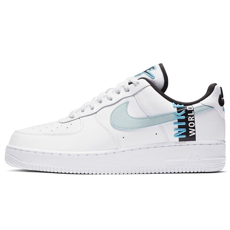New Nike Air Force 1 Low '07 LV8 Worldwide Pack White Blue Fury CK6924-100
