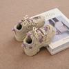 Girls Sports Shoes Fashion Classic Kids Casual Sneakers Children Running Shoes Air Mesh with Stars Breathable 2024 Winter New