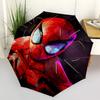 1pz Ombrello Pieghevole Automatico Spider-Man, 8 Stecche per Uso Stagione Singola, Portatile per Viaggi e Attività all'Aperto 012