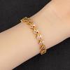 Nidin New Popular Inlaid Colorful Zircon Charm Chain Bracelets 3 Styles For Women Girl Birthday Party Bangle Jewelry Fine Gifts