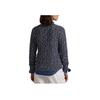 Polo Ralph Lauren Logo Single-Breasted Crew Neck Long Sleeve Knit Sweater Women Sweater Blue 211947926-002