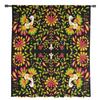 Mexico Geometric Abstract Flower Bird Chiffon Sheer Curtains for Living Room Bedroom Home Decoration Window Voiles Tulle Curtain