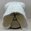 Fuzzy Women Hat Bear Casual for Elegant Graffiti Writers Turntablists Casual Winter Warm Hat for Teen Girls