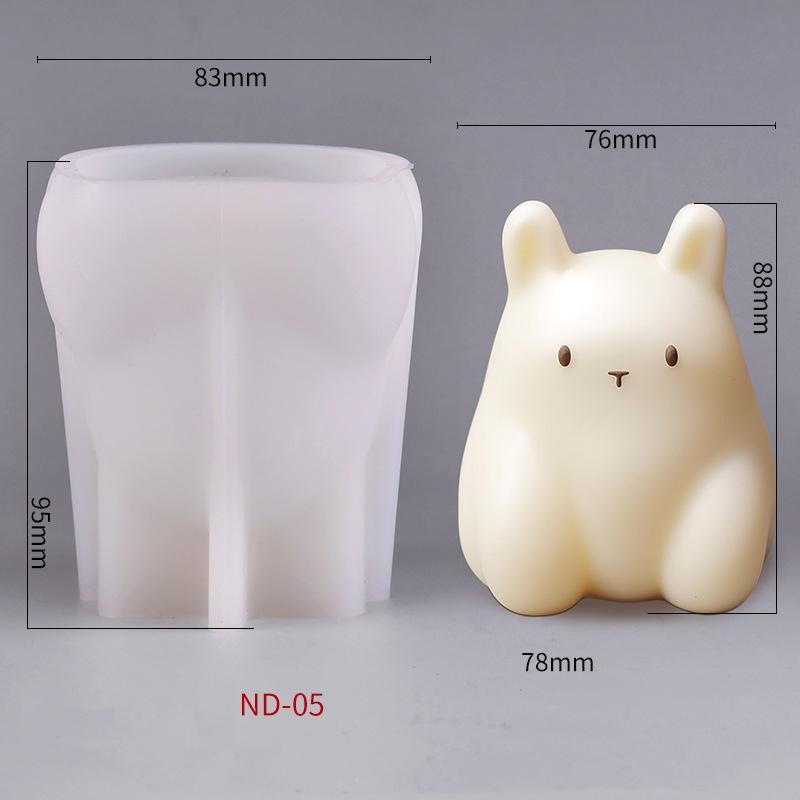 

3D Кот силиконовая форма DIY мусс торт желе пудинг свечи форма воск свечи изготовление поддон для льда мыло 3D пудинг форма украшение дома