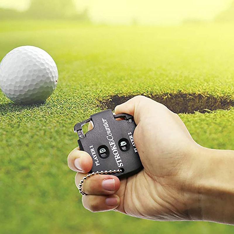 1 buc Mini Portabil Golf S Număr Lovituri Putt Contor Scor Păstrător Cu Breloc