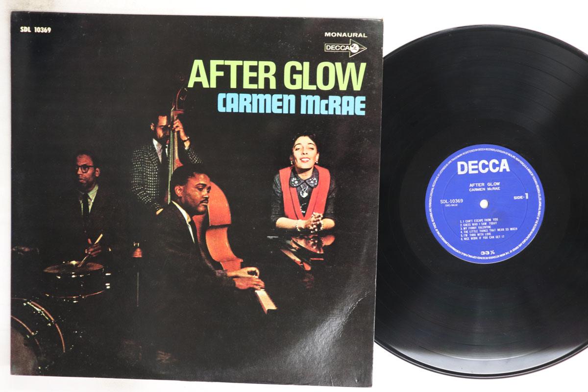 

LP Record CARMEN MCRAE After Glow SDL10369 DECCA Japan Jazz Used