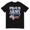 Proud Army National Guard Aunt Usa Heart Flag Shirt Tshirt