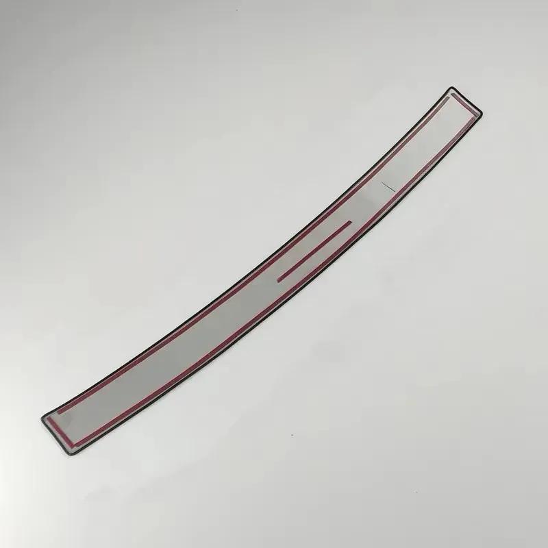 For VW Volkswagen Passat B7 2012~2016 Rear Styling Stainless Rear Bumper Protector Sill Trunk Rear Guard Tread Plate Cover Trim