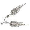 Tassel Navel Dangle Button Belly Ring Bar Body Piercing Jewelry