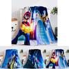 Cozy Sonic Anime Series Fleece Blanket Soft Plush Throw For Year Round Comfort