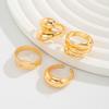 European and American Cross-Border Irregular Water Drop Alloy Bracelet Set