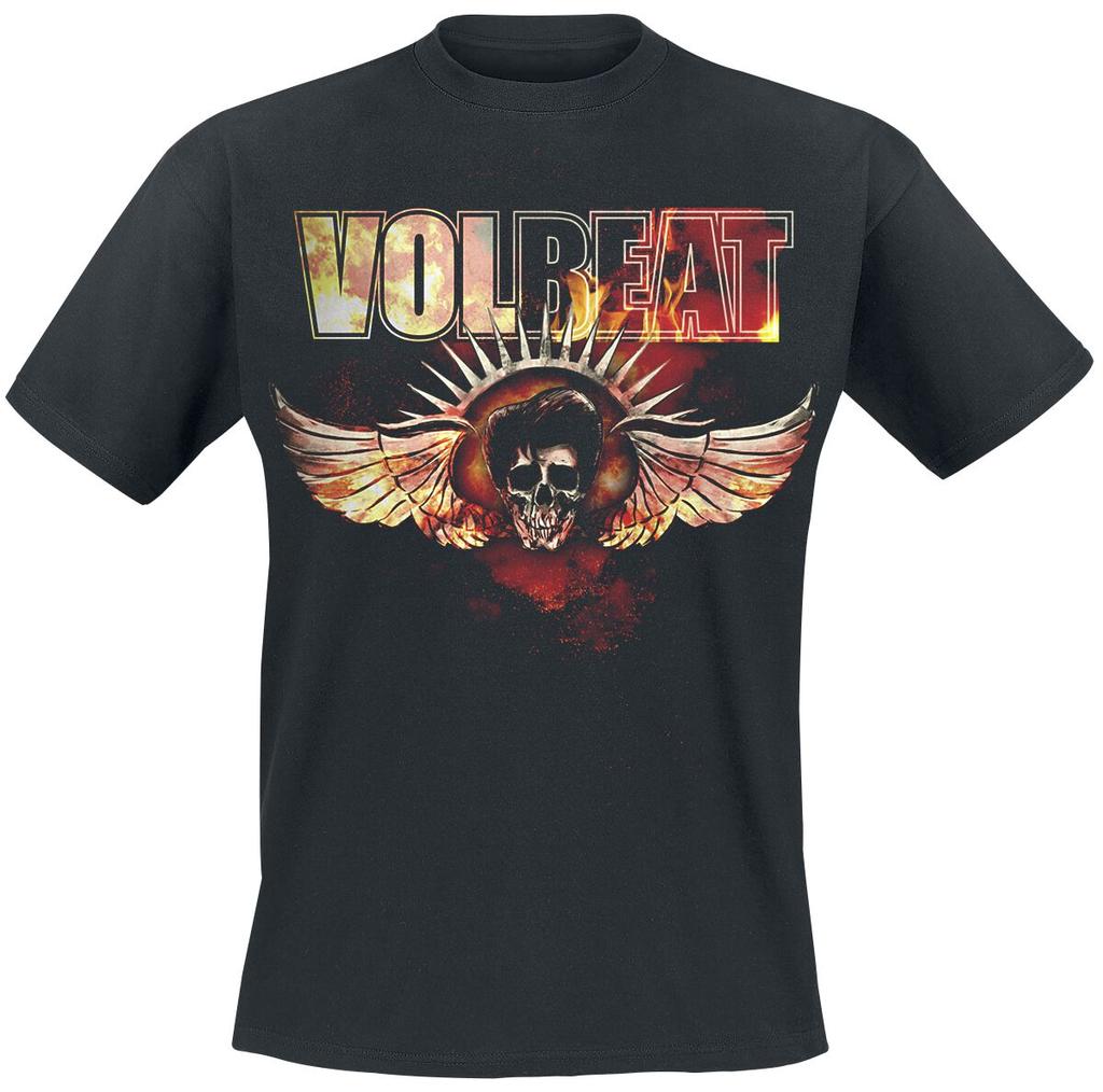 Hot Volbeat Graphic Cotton Band Shirt Unisex Summer Short Sleeve Fashion Brand Tee Luxury Casual Vintage