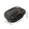 Laundry Basin Thickened Washboard Ribbed Hand Wash Tub for Household Use White L
