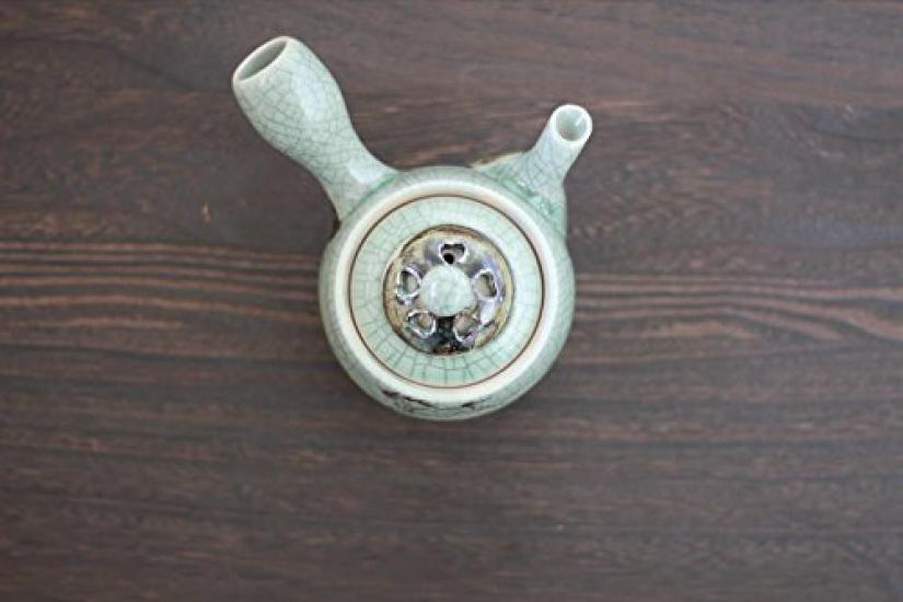 Ohori Soma Ware Matsunaga Kiln Double-Layered Teapot, Perfect as a Gift for a 60th Birthday. Stylish Teacup and Teapot with Double Walls for