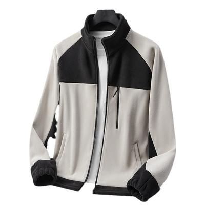Estilos de Outono e Inverno com Lã e Fleece para Casais Casuais, Jaqueta com Capuz Quente e Casual, Solta e Versátil