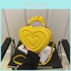 Stylish Heart Shaped Handbag For Women With Pleated Textured Design In Trendy Colors