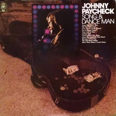 LP Record JOHNNY PAYCHECK - Song & Dance Man E32570 Epic 1973 US Country Used