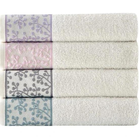 

4 шт. Банное полотенце Полотенце для рук Полотенца для лица Наборы полотенец Белый 100% хлопок 50 x 90