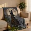 Game B-Bloodbornes Throw Short Plush Throw Blanket Soft Skin-Friendly Multi-Scene Home Office