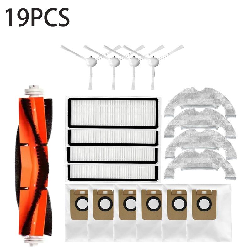 For Accessories Dreame Bot D10 Plus RLS3D Robot Vacuum Cleaner Hepa Filter Mop Main Side Brush Dust Bag Replacement Parts