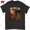 Helloween Walls Of Jericho Albumhoes Metal Muziekband T-shirt G3CT