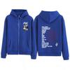 Rapper PLK Graphic Zipper Hoodies Men's Women Clothing Fashion Hip Hop Harajuku Oversized Zip Up Hoodie Sweatshirts Funny Wears