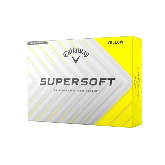 Callaway Golf Super Soft Golf Balls (2025, Yellow) - One Dozen