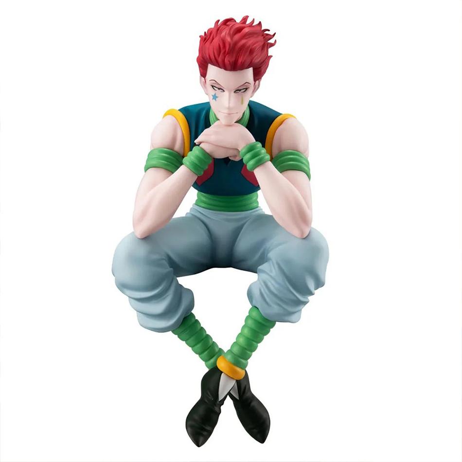 Anime Hunter x Hunter Figures Sitting Posture Xiaojie PVC Model Desktop Collection Ornaments Kids Gift