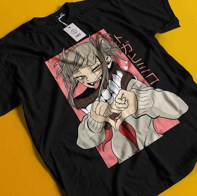 Himiko Toga T-Shirt My Hero Academia Tshirt Anime Midoriya Dabi Shoto Shirt Deku