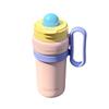 Dopamine Thermos Cup Stylish Stainless Double Drinking Cup Big Cap Girls Car Tea Straw Cup Durable Durable Useful