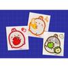 KM Eli DIY 3D Sticker Jewel Cross-stitch 10 X 11 Cm 3-piece Set, Refreshing Molang, 1 Set Korean Popular Toys