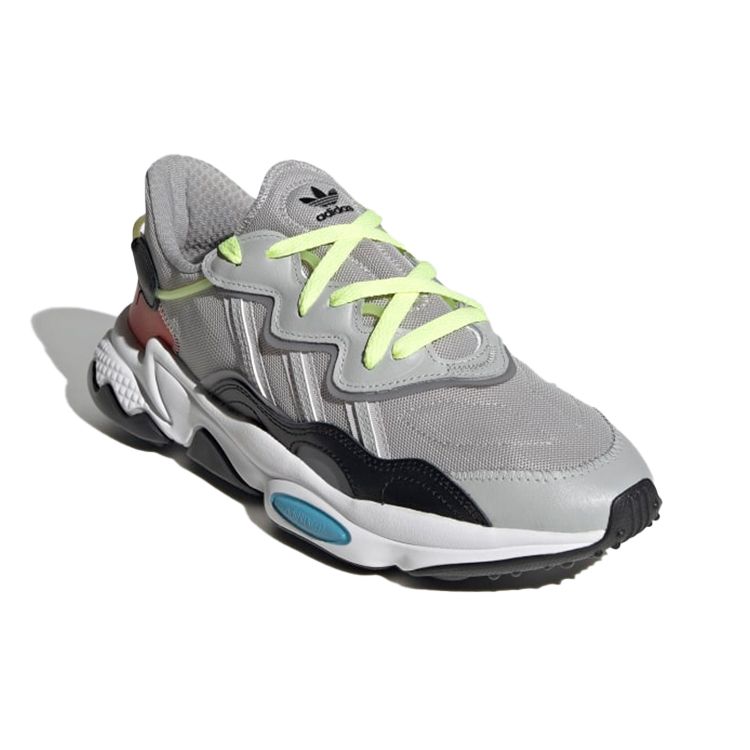 Adidas Ozweego Grey Hazy Blue Unisex Sneakers Grey-Two Core-Black FX6058